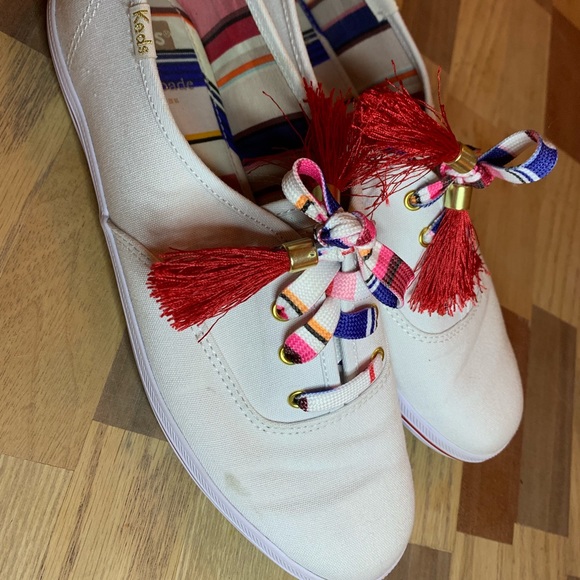 Keds x Kate Spade New York sneakers w/tassel laces - Picture 3 of 7
